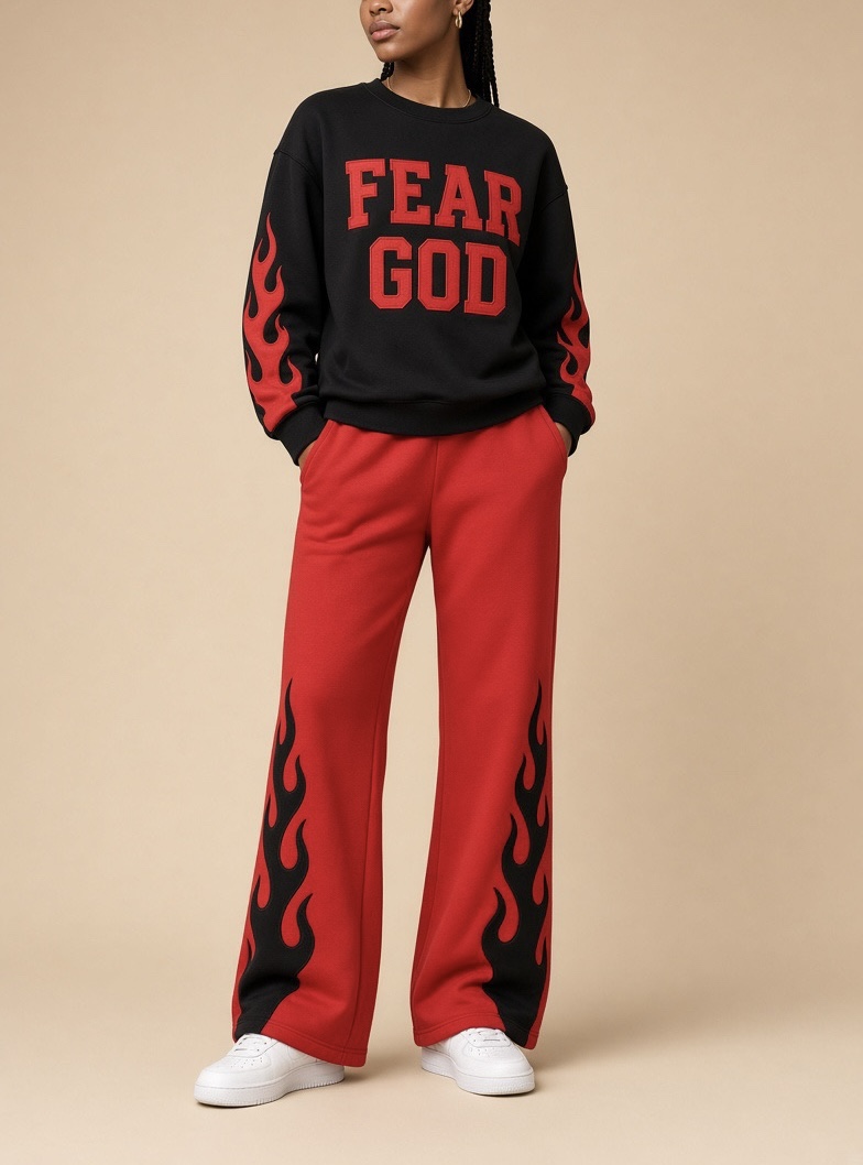 Fear God Black Red