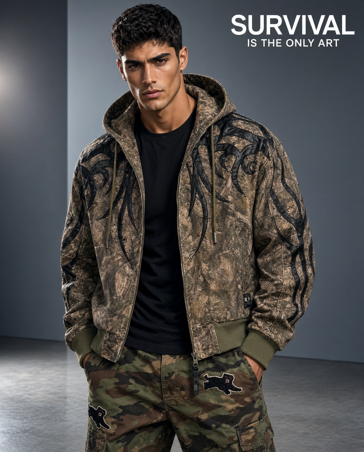 Survival Hoodie Front