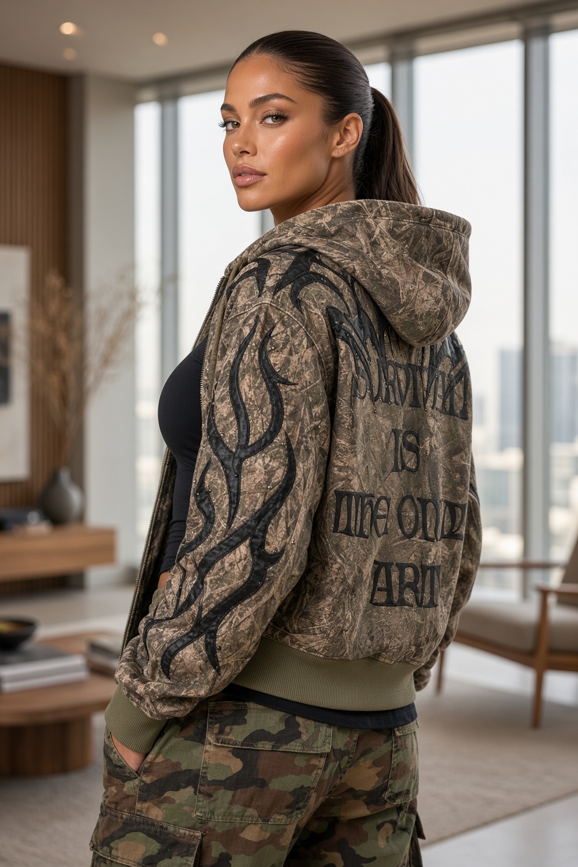 Survival Hoodie Back