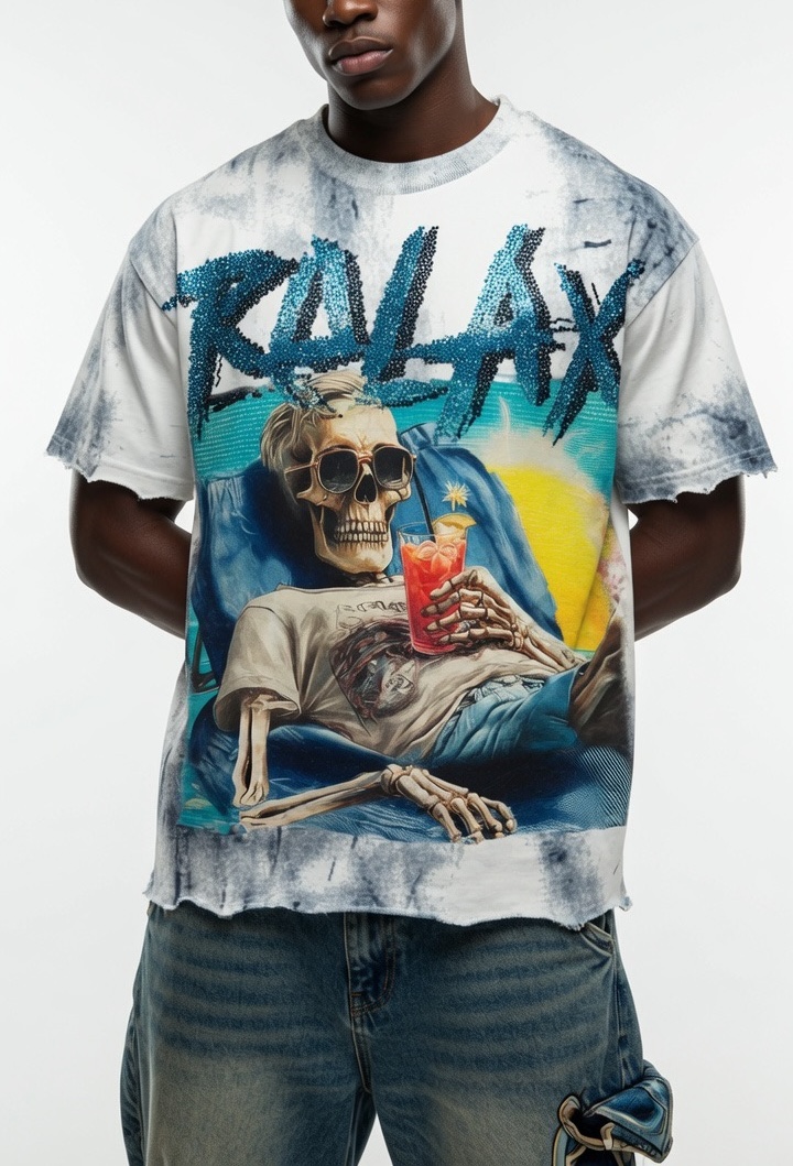 RELAX Skeleton Tee