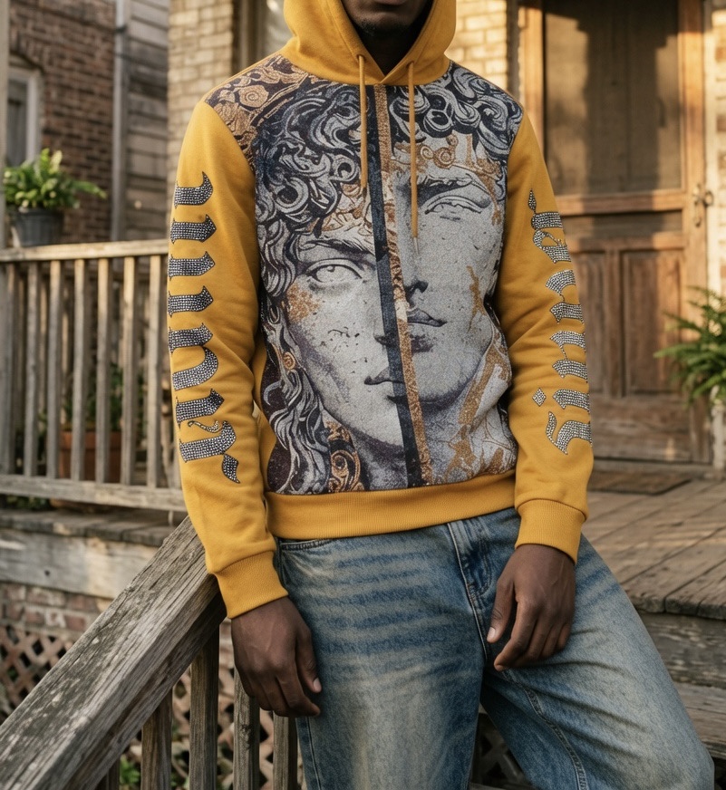 Yellow David Hoodie