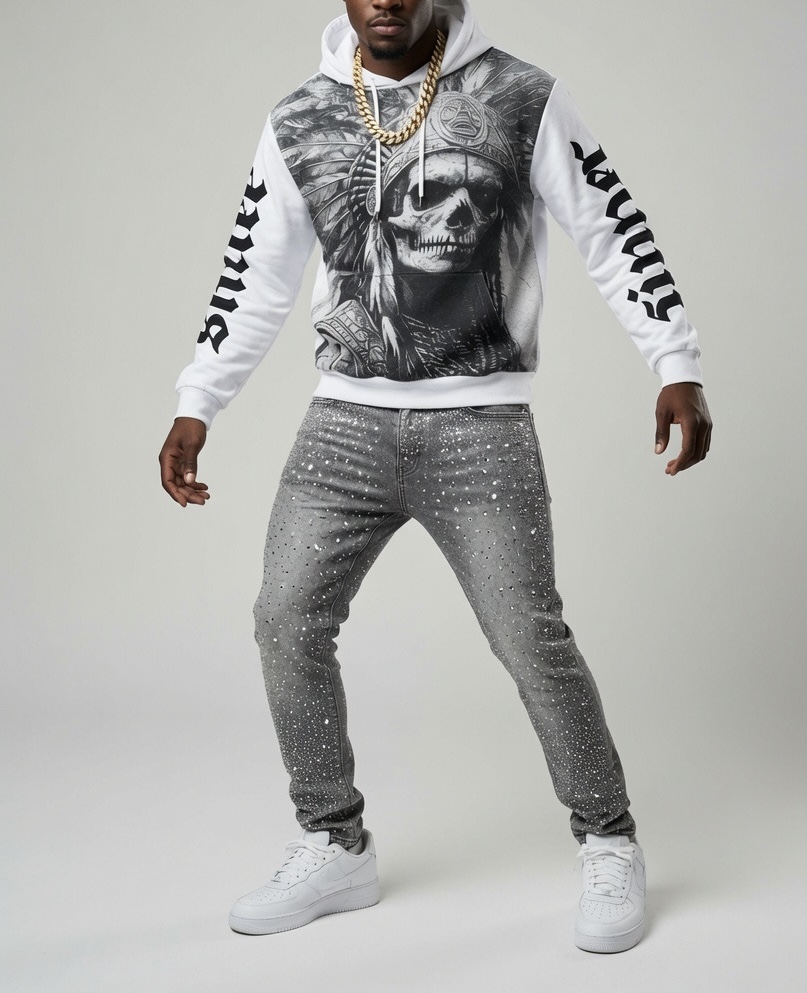 Sinner Skull Chief Hoodie