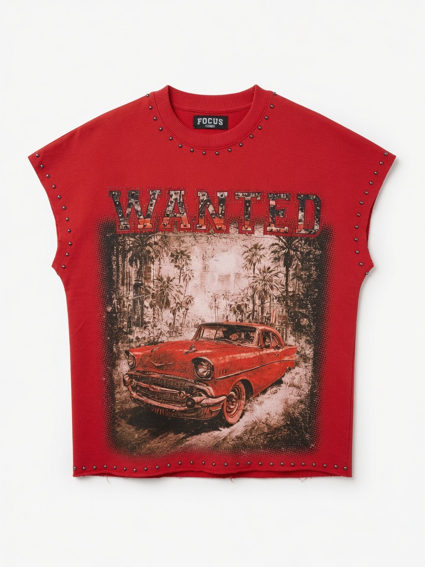 WANTED Red Sleeveless