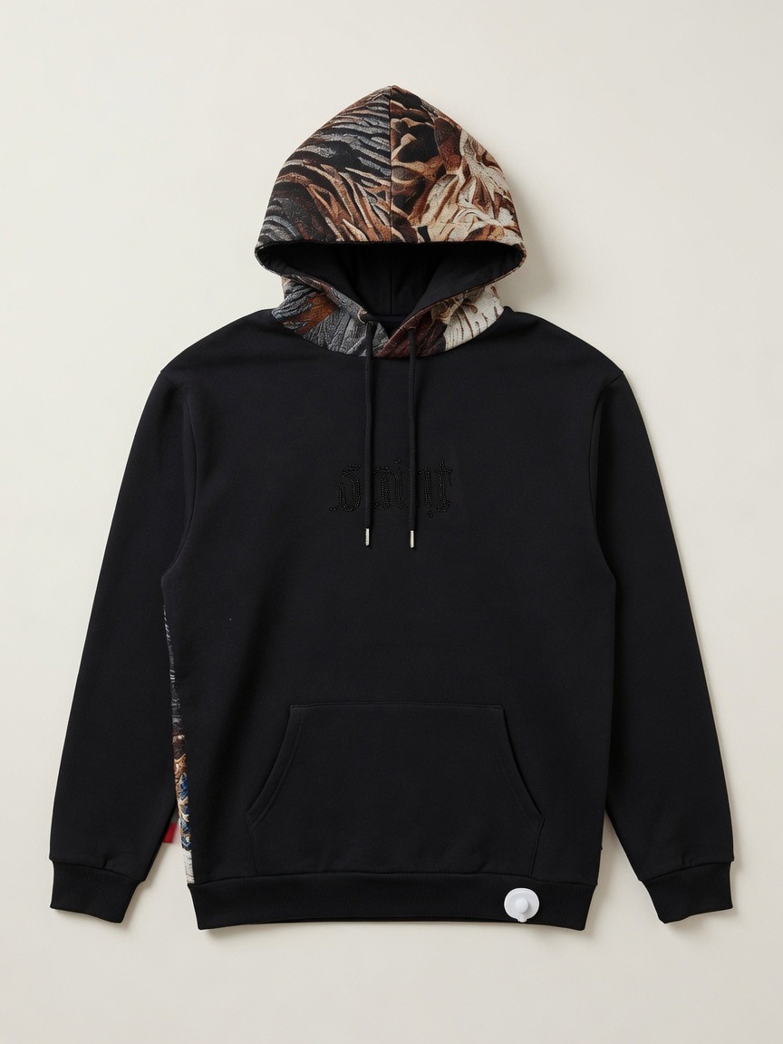 Saint Black Hoodie