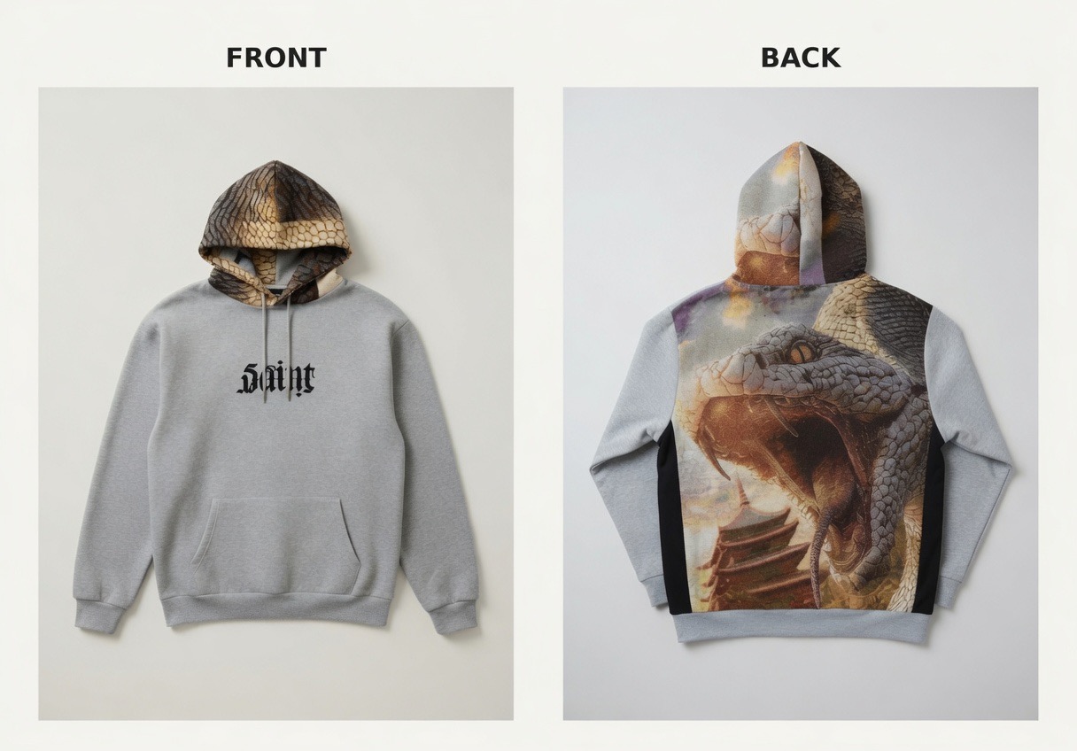 Saint Snake Hoodie
