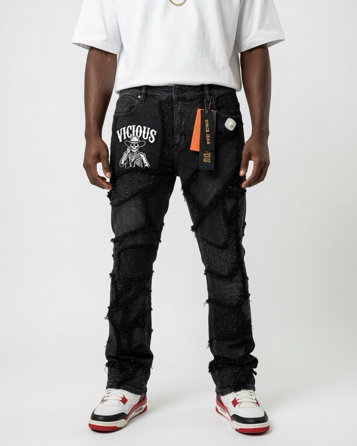 VICIOUS Front Stack Jeans